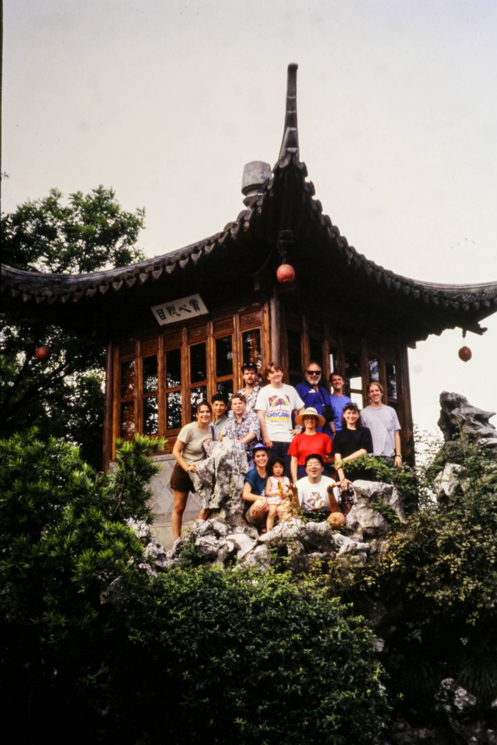 China Summer School at temple